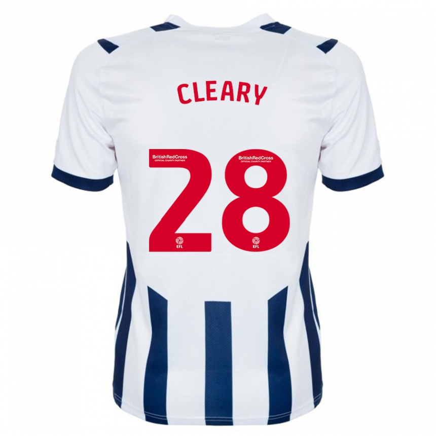 Hombre Fútbol Camiseta Reyes Cleary #28 Blanco 1ª Equipación 2023/24