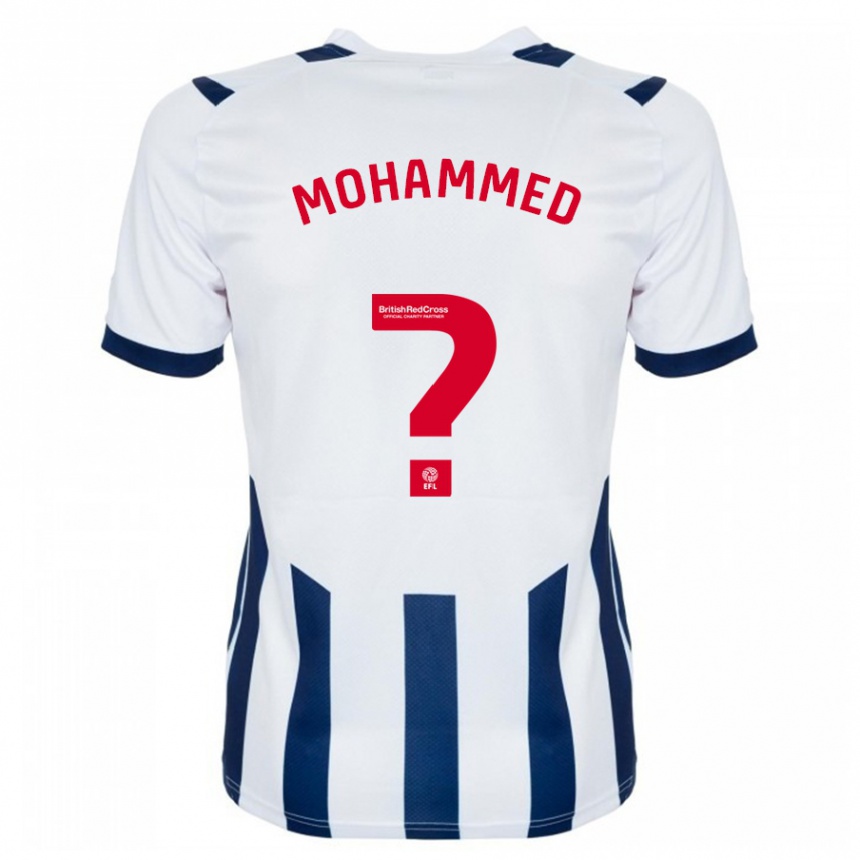 Hombre Fútbol Camiseta Jamal Mohammed #0 Blanco 1ª Equipación 2023/24