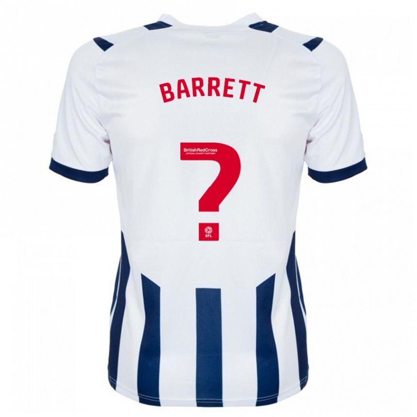 Hombre Fútbol Camiseta Josh Barrett #0 Blanco 1ª Equipación 2023/24