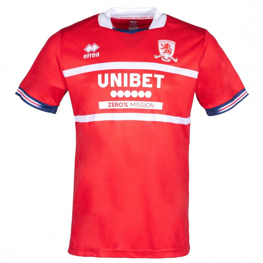 Hombre Fútbol Camiseta Alfie Myers-Smith #0 Rojo 1ª Equipación 2023/24