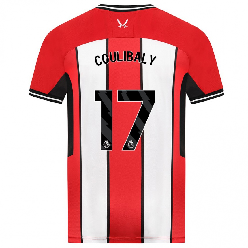 Hombre Fútbol Camiseta Ismaila Coulibaly #17 Rojo 1ª Equipación 2023/24