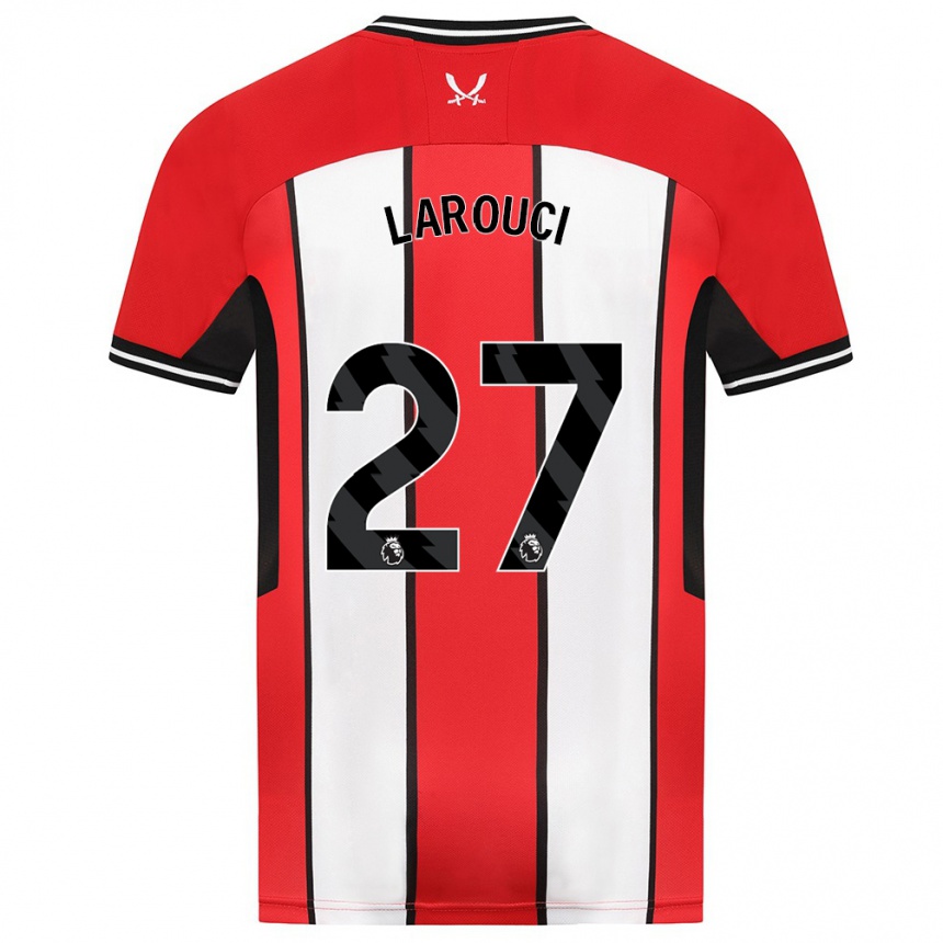 Hombre Fútbol Camiseta Yasser Larouci #27 Rojo 1ª Equipación 2023/24