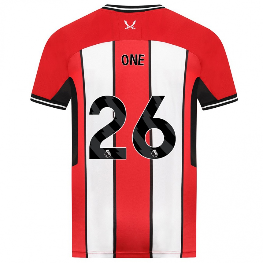 Hombre Fútbol Camiseta Ryan Oné #26 Rojo 1ª Equipación 2023/24