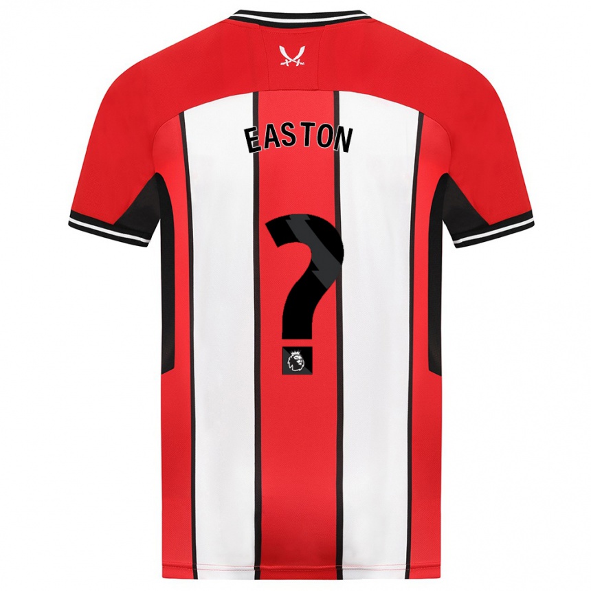 Hombre Fútbol Camiseta Evan Easton #0 Rojo 1ª Equipación 2023/24