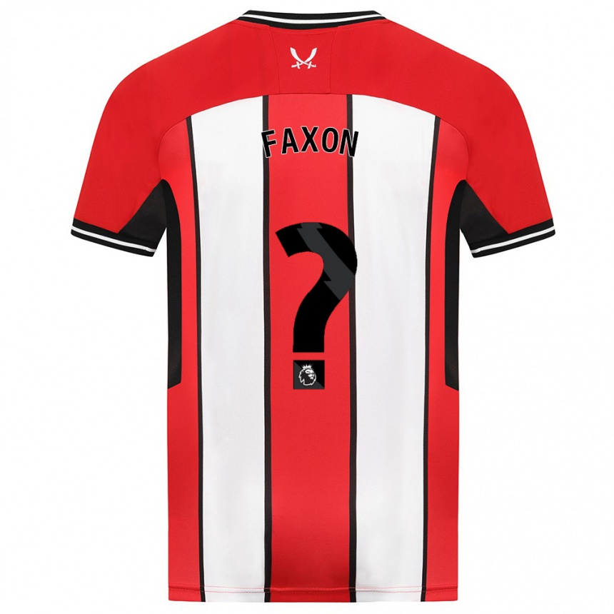 Hombre Fútbol Camiseta Luke Faxon #0 Rojo 1ª Equipación 2023/24