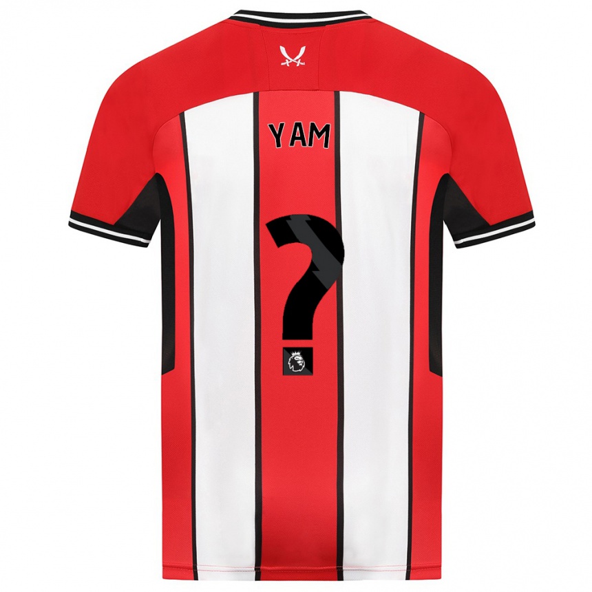 Hombre Fútbol Camiseta Callum Yam #0 Rojo 1ª Equipación 2023/24