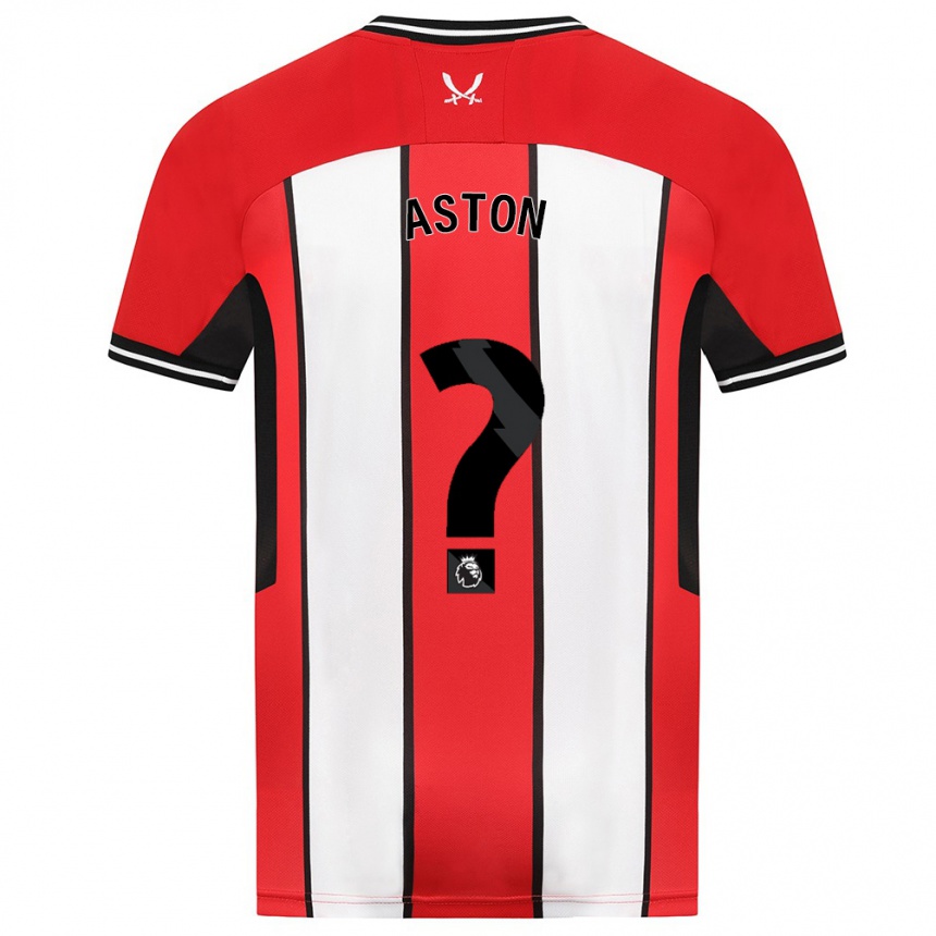 Hombre Fútbol Camiseta Sam Aston #0 Rojo 1ª Equipación 2023/24