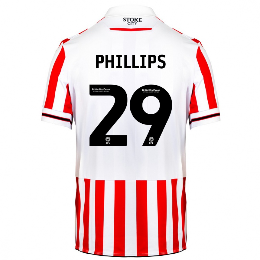 Hombre Fútbol Camiseta D'margio Wright-Phillips #29 Rojo Blanco 1ª Equipación 2023/24