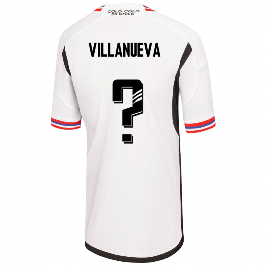 Hombre Fútbol Camiseta Eduardo Villanueva #0 Blanco 1ª Equipación 2023/24