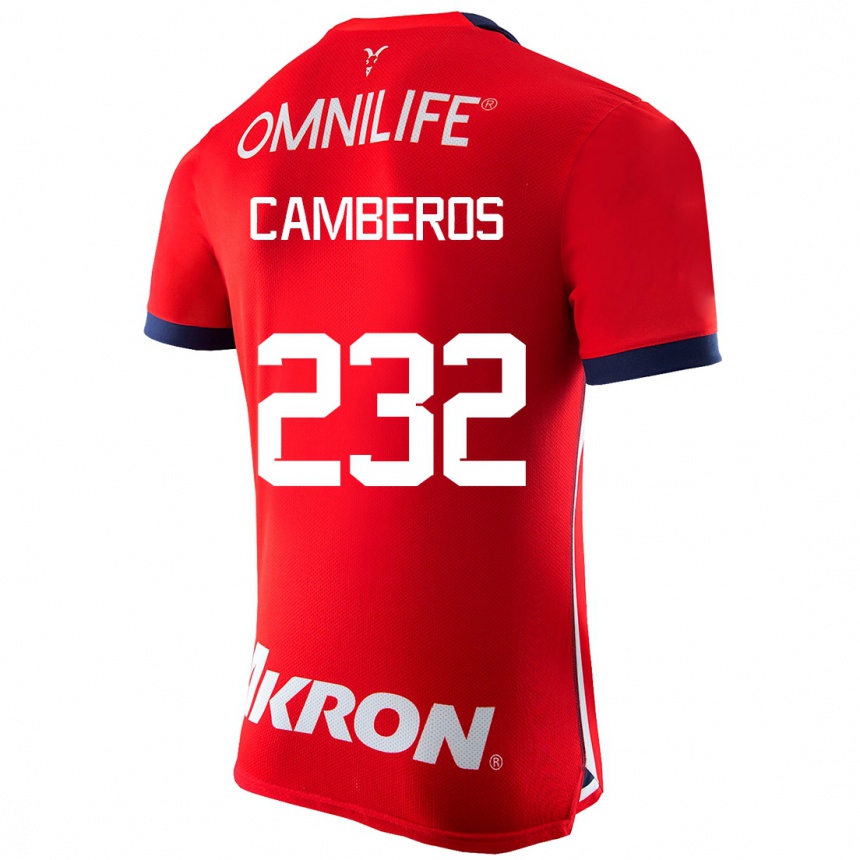 Hombre Fútbol Camiseta Hugo Camberos #232 Rojo 1ª Equipación 2023/24