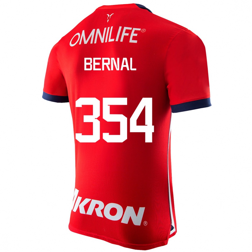 Hombre Fútbol Camiseta Carlos Bernal #354 Rojo 1ª Equipación 2023/24