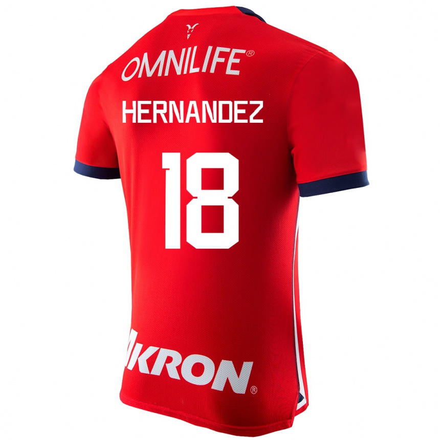 Hombre Fútbol Camiseta Montserrat Hernandez #18 Rojo 1ª Equipación 2023/24