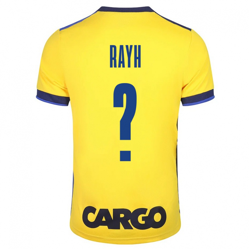 Hombre Fútbol Camiseta Guy Rayh #0 Amarillo 1ª Equipación 2023/24