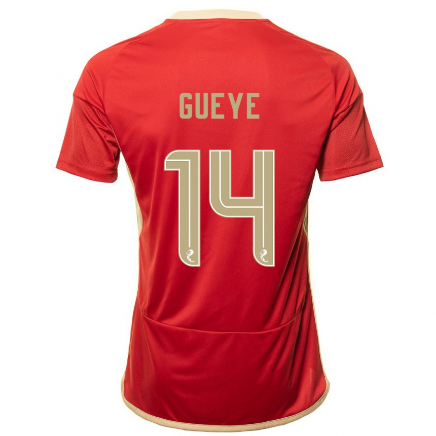 Hombre Fútbol Camiseta Pape Habib Gueye #14 Rojo 1ª Equipación 2023/24