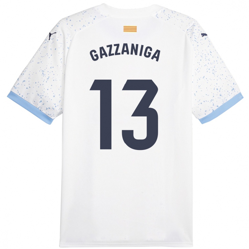 Hombre Fútbol Camiseta Paulo Gazzaniga #13 Blanco 2ª Equipación 2023/24