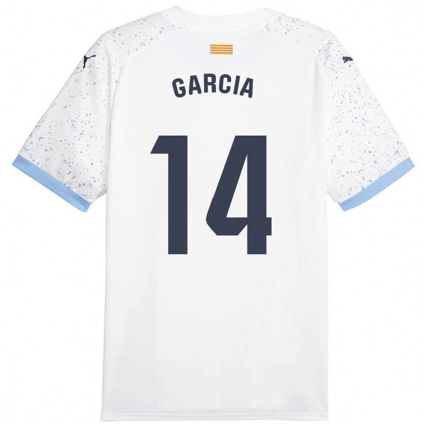 Hombre Fútbol Camiseta Aleix García #14 Blanco 2ª Equipación 2023/24