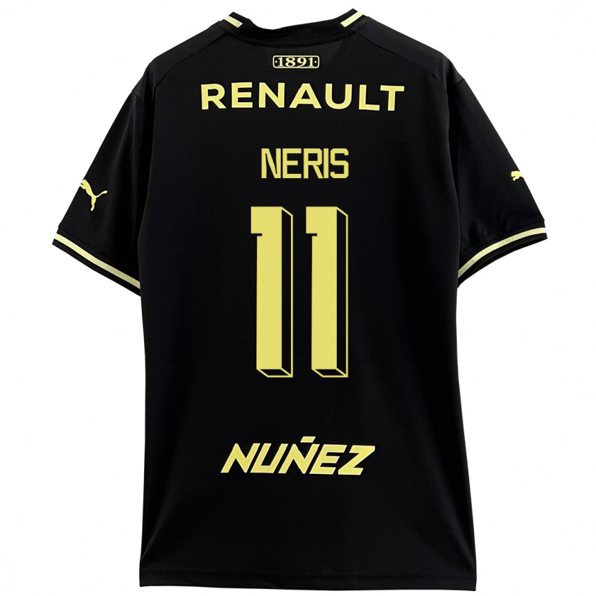 Hombre Fútbol Camiseta José Neris #11 Negro 2ª Equipación 2023/24