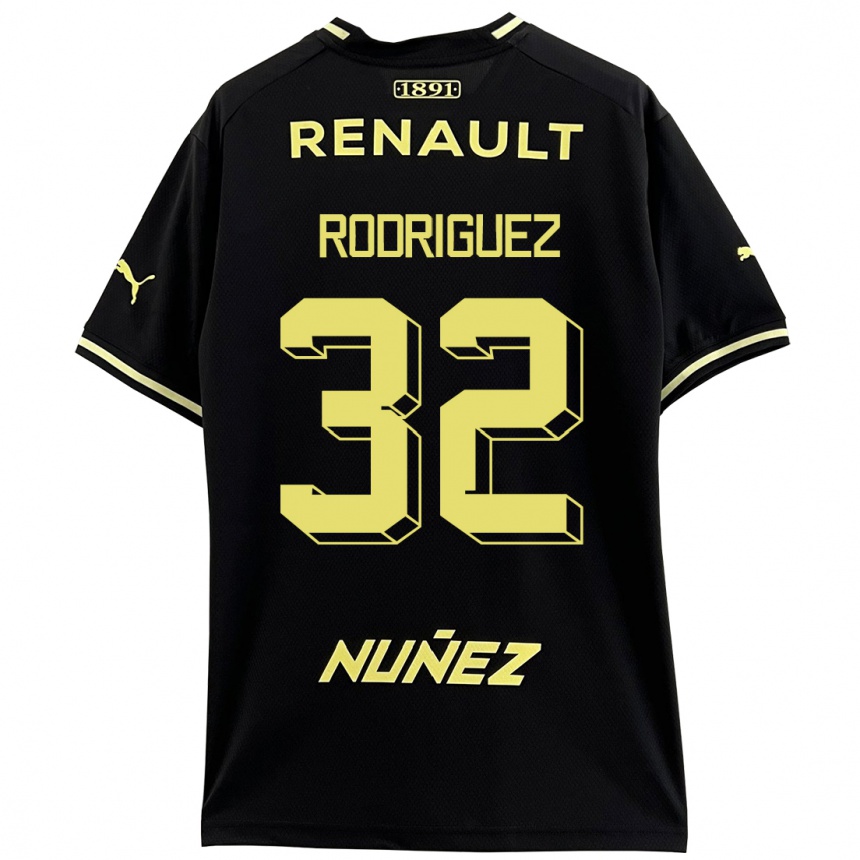 Hombre Fútbol Camiseta Randall Rodríguez #32 Negro 2ª Equipación 2023/24