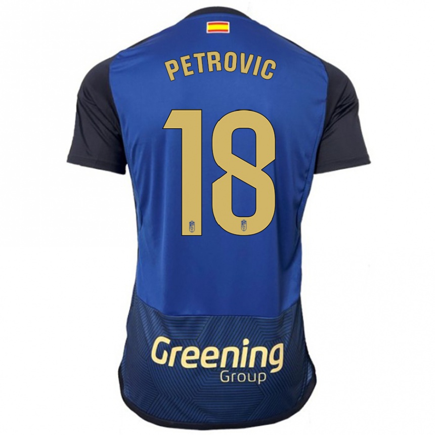 Hombre Fútbol Camiseta Njegos Petrovic #18 Armada 2ª Equipación 2023/24