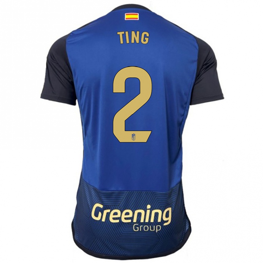 Hombre Fútbol Camiseta Xie Ting #2 Armada 2ª Equipación 2023/24