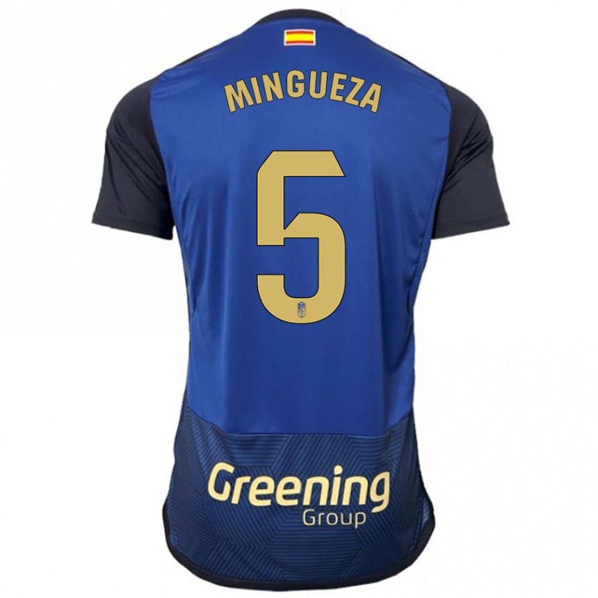 Hombre Fútbol Camiseta Ariadna Mingueza #5 Armada 2ª Equipación 2023/24