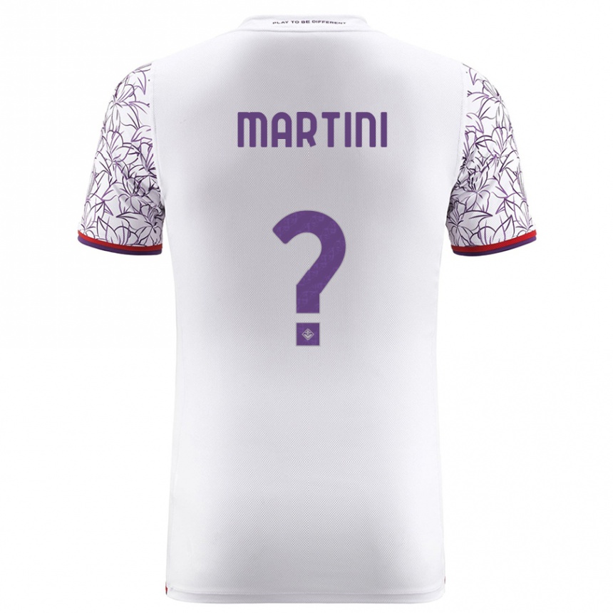 Hombre Fútbol Camiseta Niko Martini #0 Blanco 2ª Equipación 2023/24