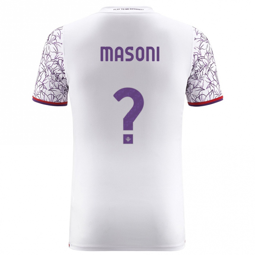 Hombre Fútbol Camiseta Tommaso Masoni #0 Blanco 2ª Equipación 2023/24