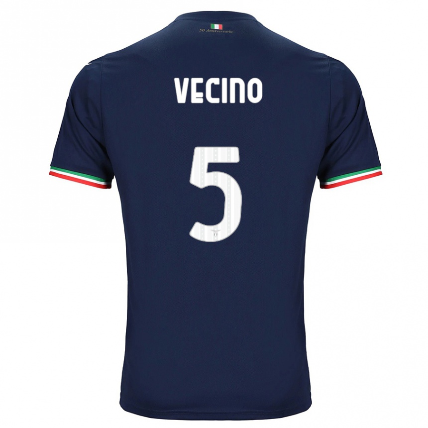 Hombre Fútbol Camiseta Matías Vecino #5 Armada 2ª Equipación 2023/24