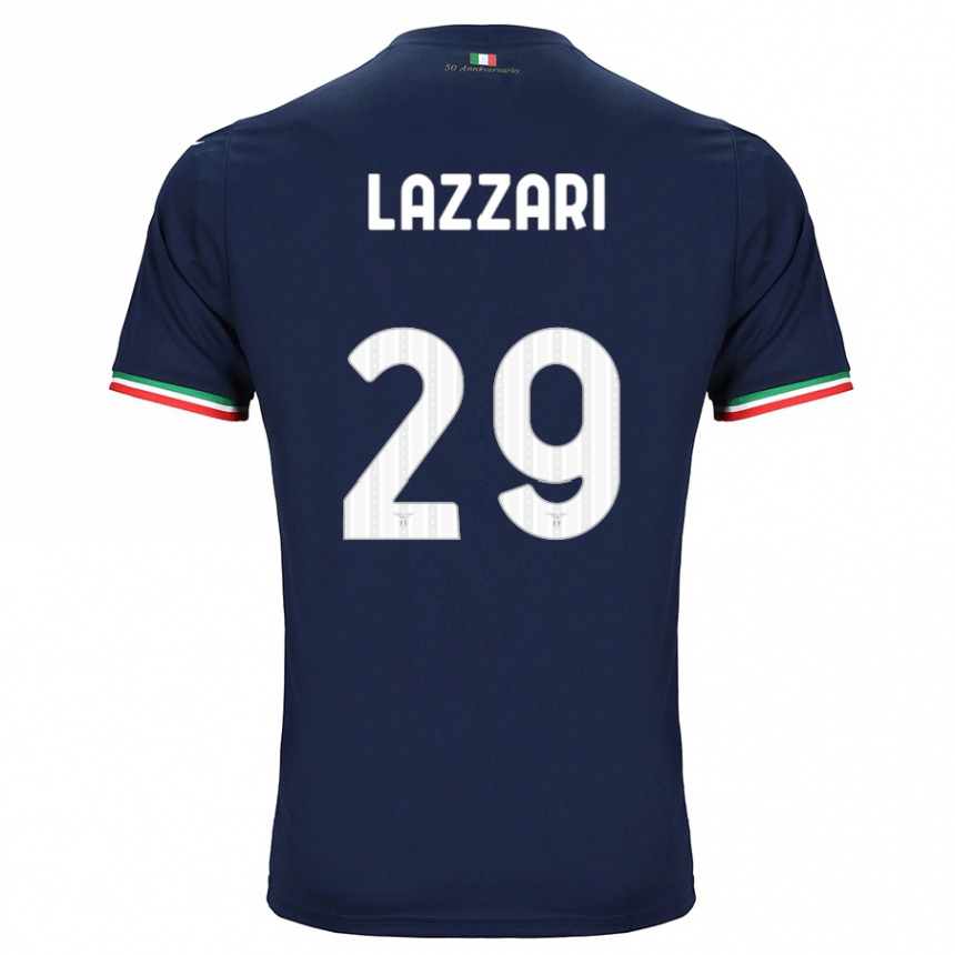 Hombre Fútbol Camiseta Manuel Lazzari #29 Armada 2ª Equipación 2023/24