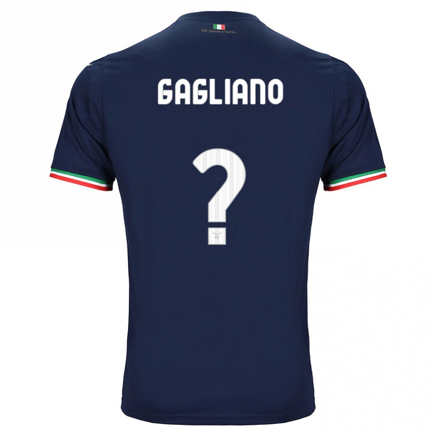 Hombre Fútbol Camiseta Mattia Gagliano #0 Armada 2ª Equipación 2023/24