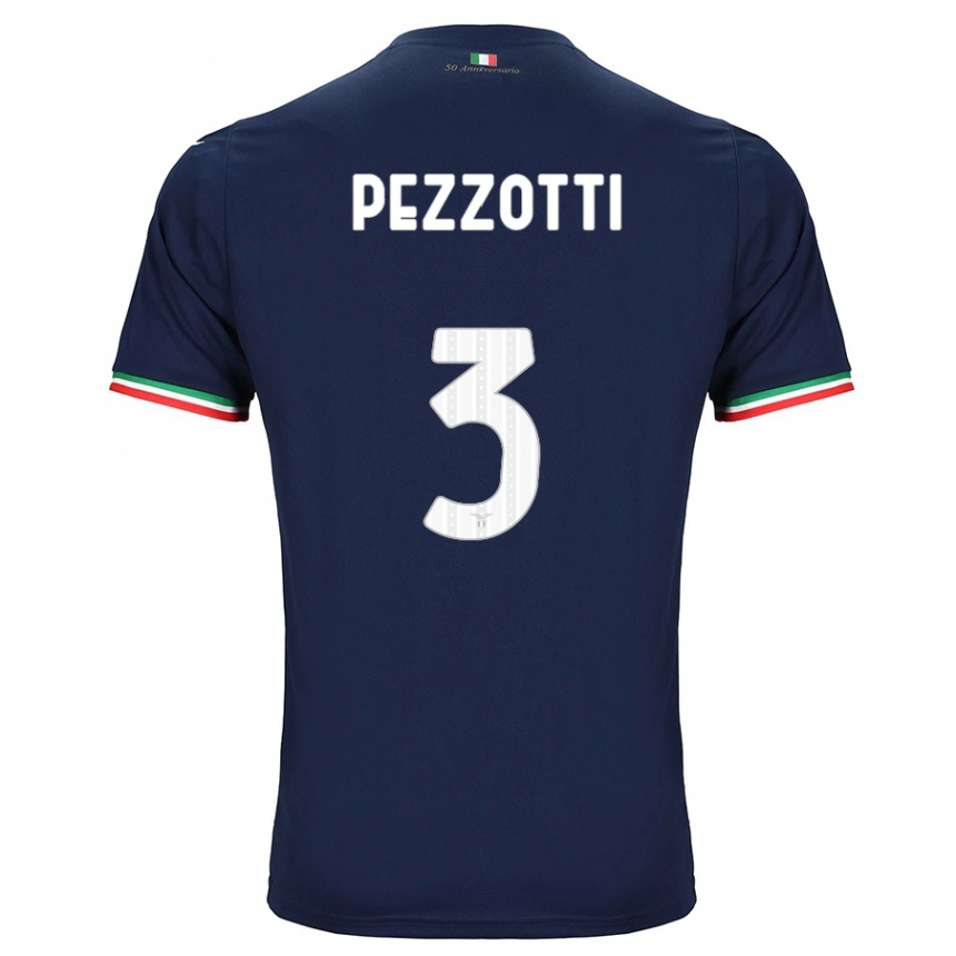 Hombre Fútbol Camiseta Arianna Pezzotti #3 Armada 2ª Equipación 2023/24