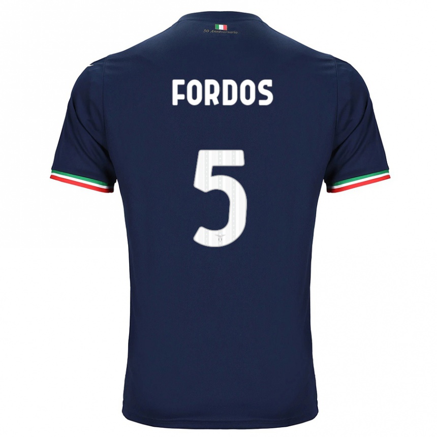 Hombre Fútbol Camiseta Beatrix Fordos #5 Armada 2ª Equipación 2023/24