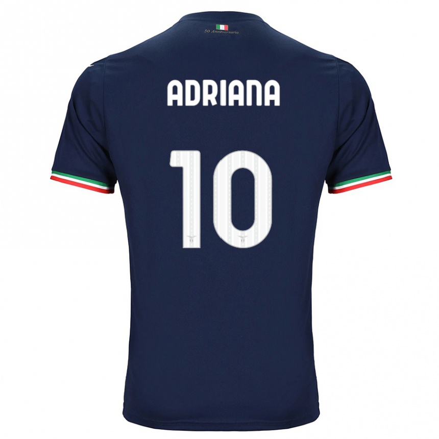 Hombre Fútbol Camiseta Adriana Martín Santamaría #10 Armada 2ª Equipación 2023/24