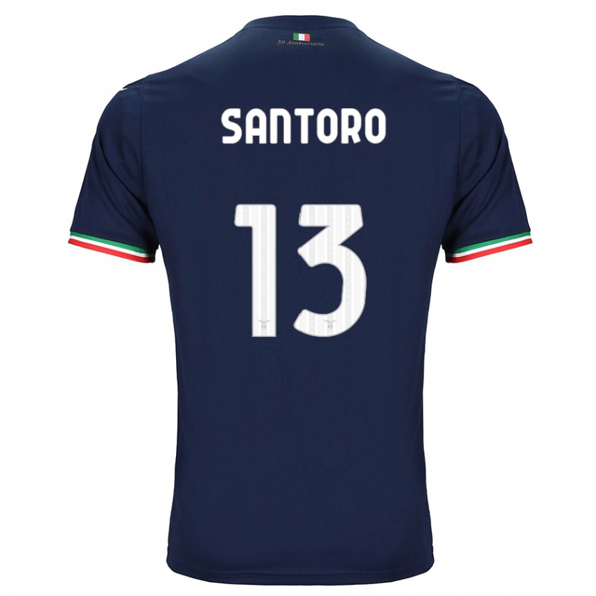 Hombre Fútbol Camiseta Martina Santoro #13 Armada 2ª Equipación 2023/24