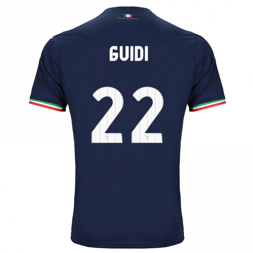 Hombre Fútbol Camiseta Emma Guidi #22 Armada 2ª Equipación 2023/24