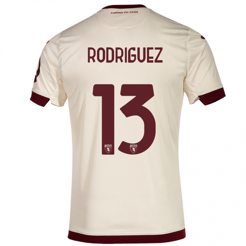 Hombre Fútbol Camiseta Ricardo Rodríguez #13 Champán 2ª Equipación 2023/24