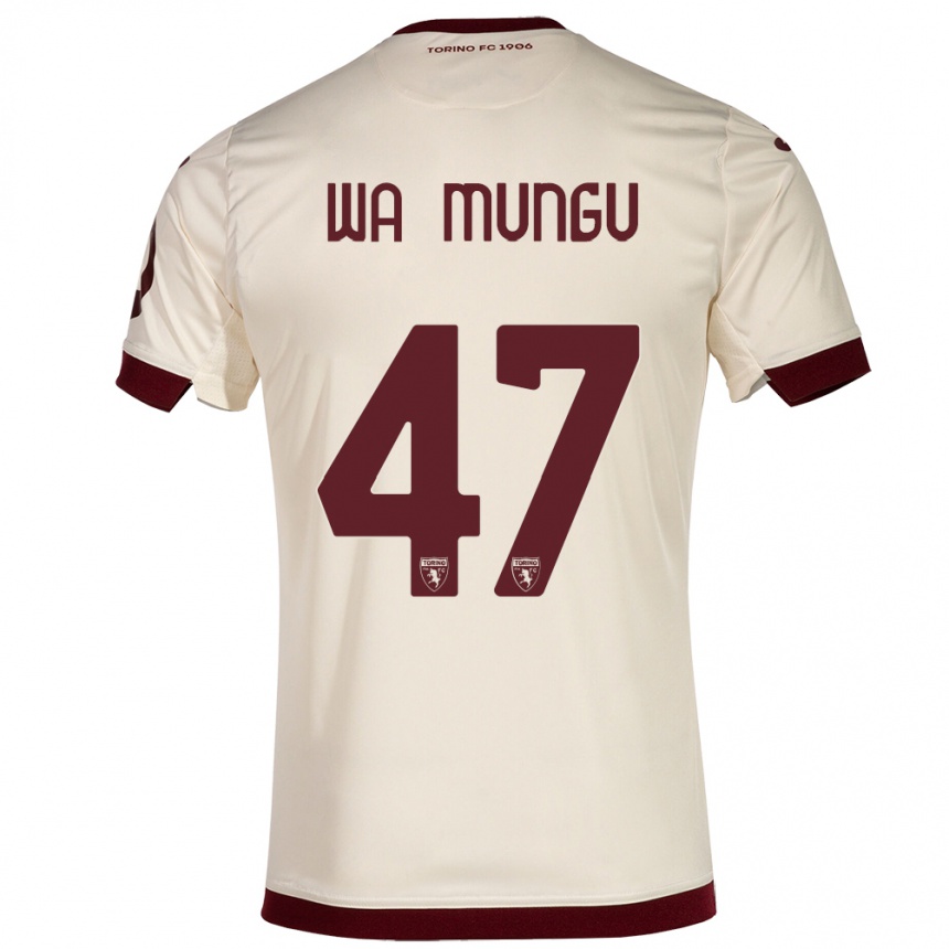 Hombre Fútbol Camiseta Vimoj Muntu Wa Mungu #47 Champán 2ª Equipación 2023/24