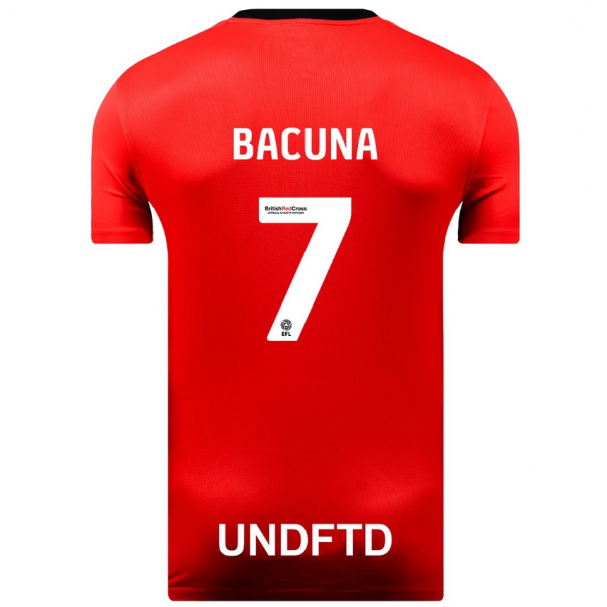 Hombre Fútbol Camiseta Juninho Bacuna #7 Rojo 2ª Equipación 2023/24