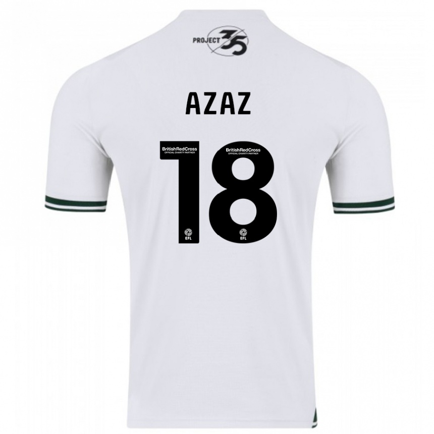 Hombre Fútbol Camiseta Finn Azaz #18 Blanco 2ª Equipación 2023/24