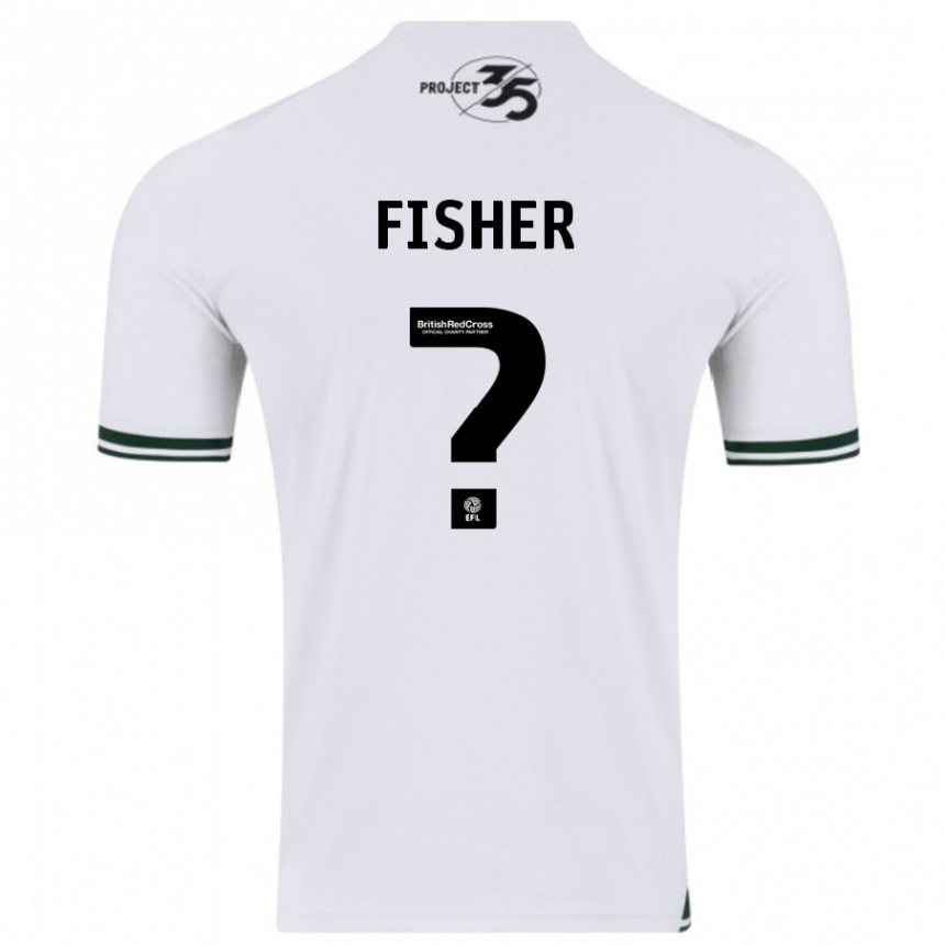 Hombre Fútbol Camiseta Cole Fisher #0 Blanco 2ª Equipación 2023/24