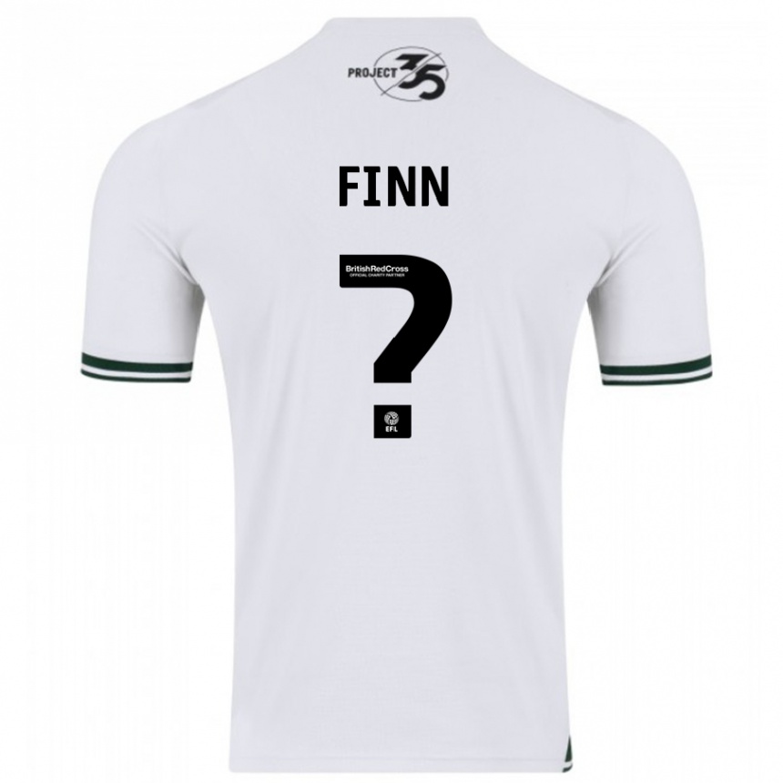 Hombre Fútbol Camiseta Tegan Finn #0 Blanco 2ª Equipación 2023/24