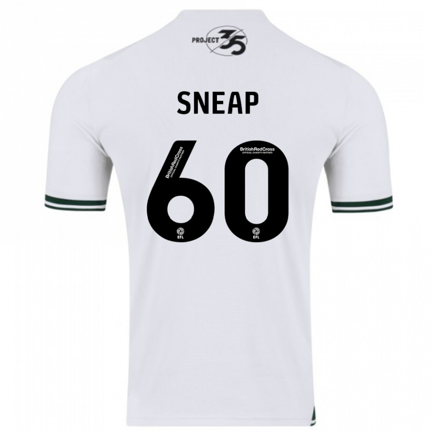 Hombre Fútbol Camiseta Harley Sneap #60 Blanco 2ª Equipación 2023/24