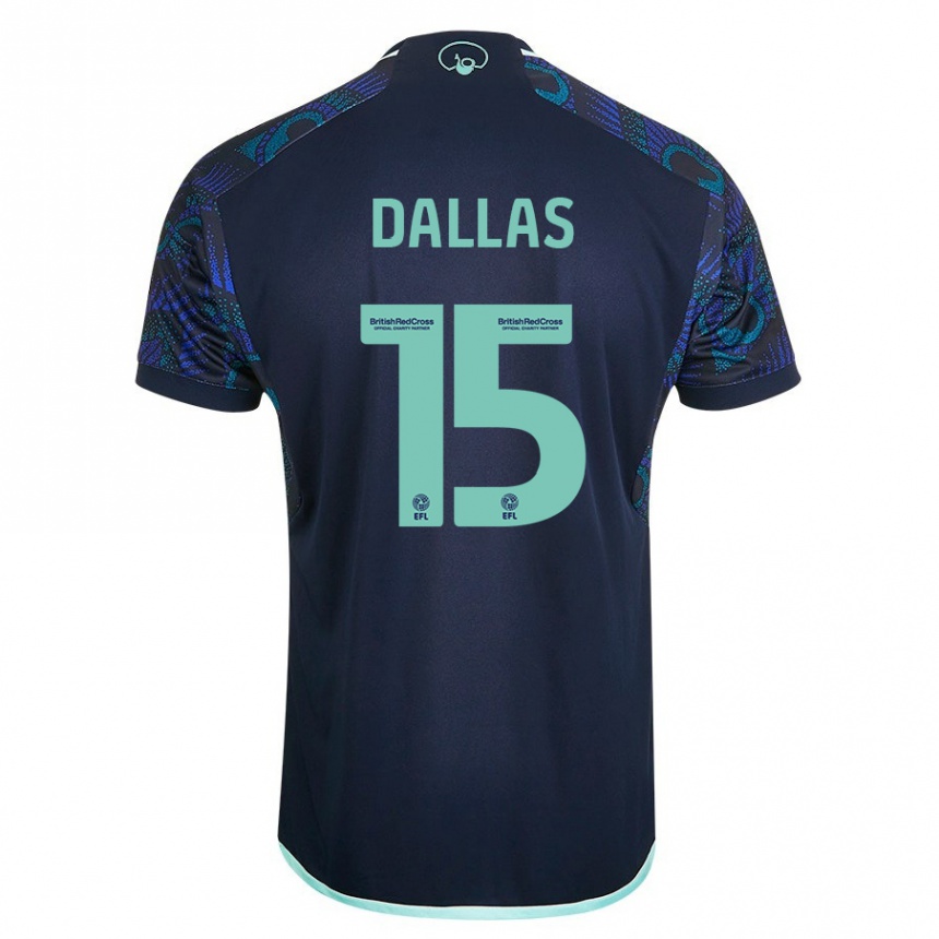 Hombre Fútbol Camiseta Stuart Dallas #15 Azul 2ª Equipación 2023/24