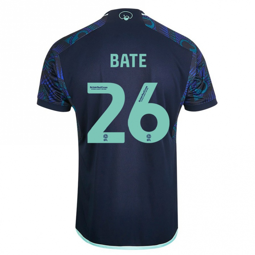 Hombre Fútbol Camiseta Lewis Bate #26 Azul 2ª Equipación 2023/24