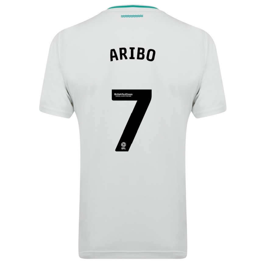 Hombre Fútbol Camiseta Joe Aribo #7 Blanco 2ª Equipación 2023/24