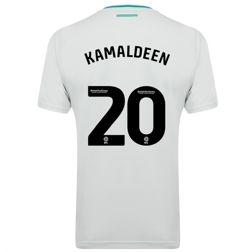 Hombre Fútbol Camiseta Kamaldeen Sulemana #20 Blanco 2ª Equipación 2023/24