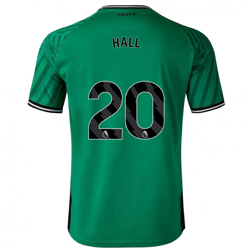 Hombre Fútbol Camiseta Lewis Hall #20 Verde 2ª Equipación 2023/24