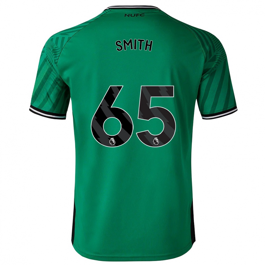 Hombre Fútbol Camiseta Jude Smith #65 Verde 2ª Equipación 2023/24