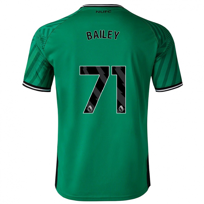 Hombre Fútbol Camiseta Scott Bailey #71 Verde 2ª Equipación 2023/24