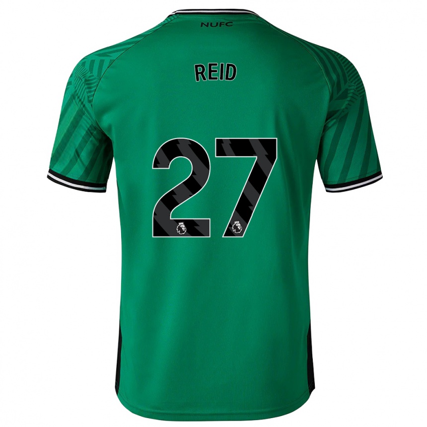 Hombre Fútbol Camiseta Hannah Reid #27 Verde 2ª Equipación 2023/24